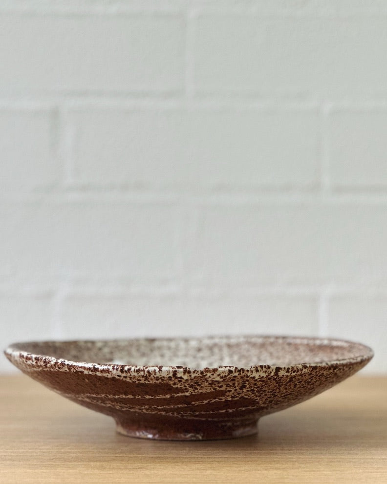 speckled sabi bowl