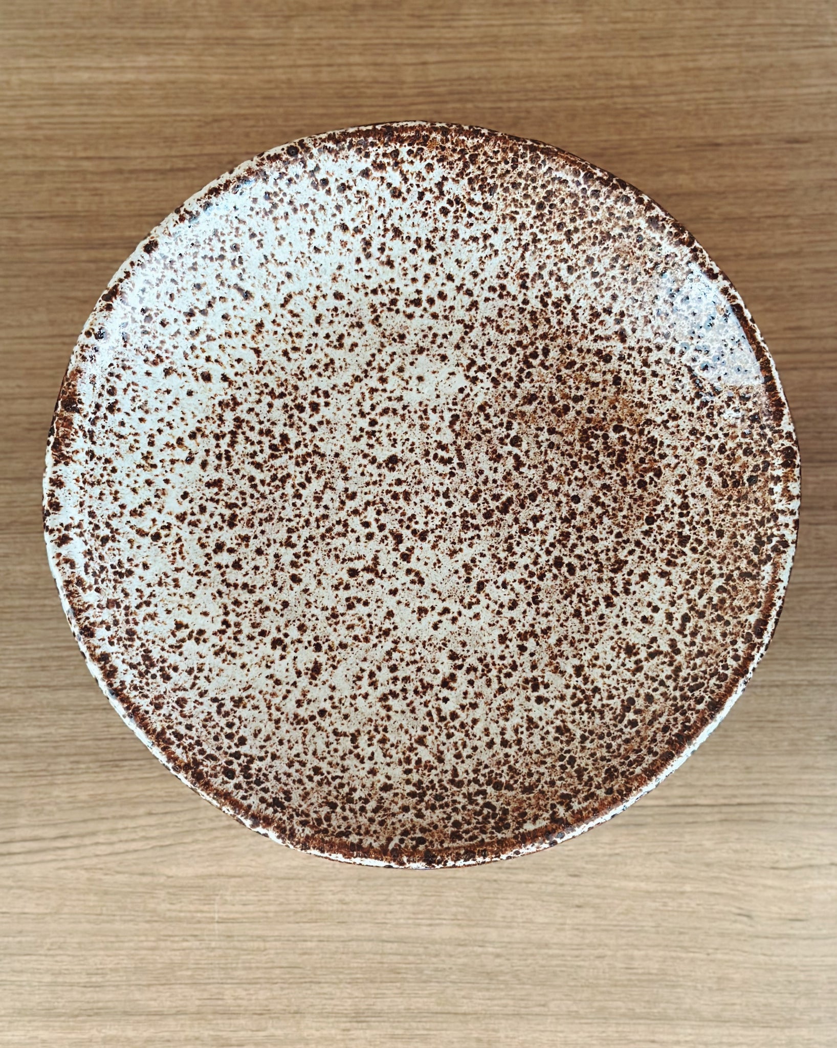 speckled fountain platter - medium