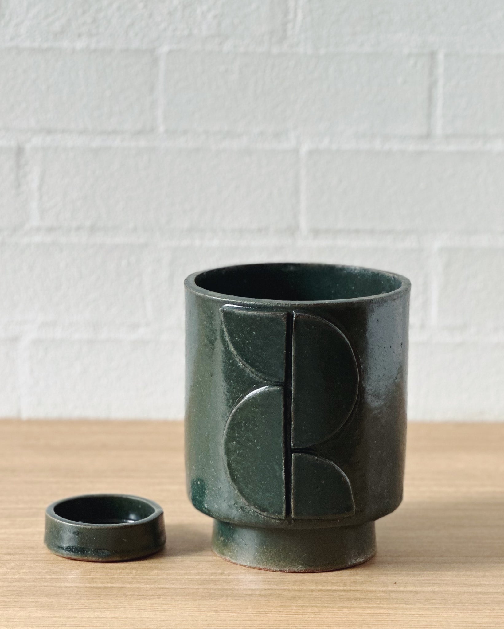 moody green planter_ART - python
