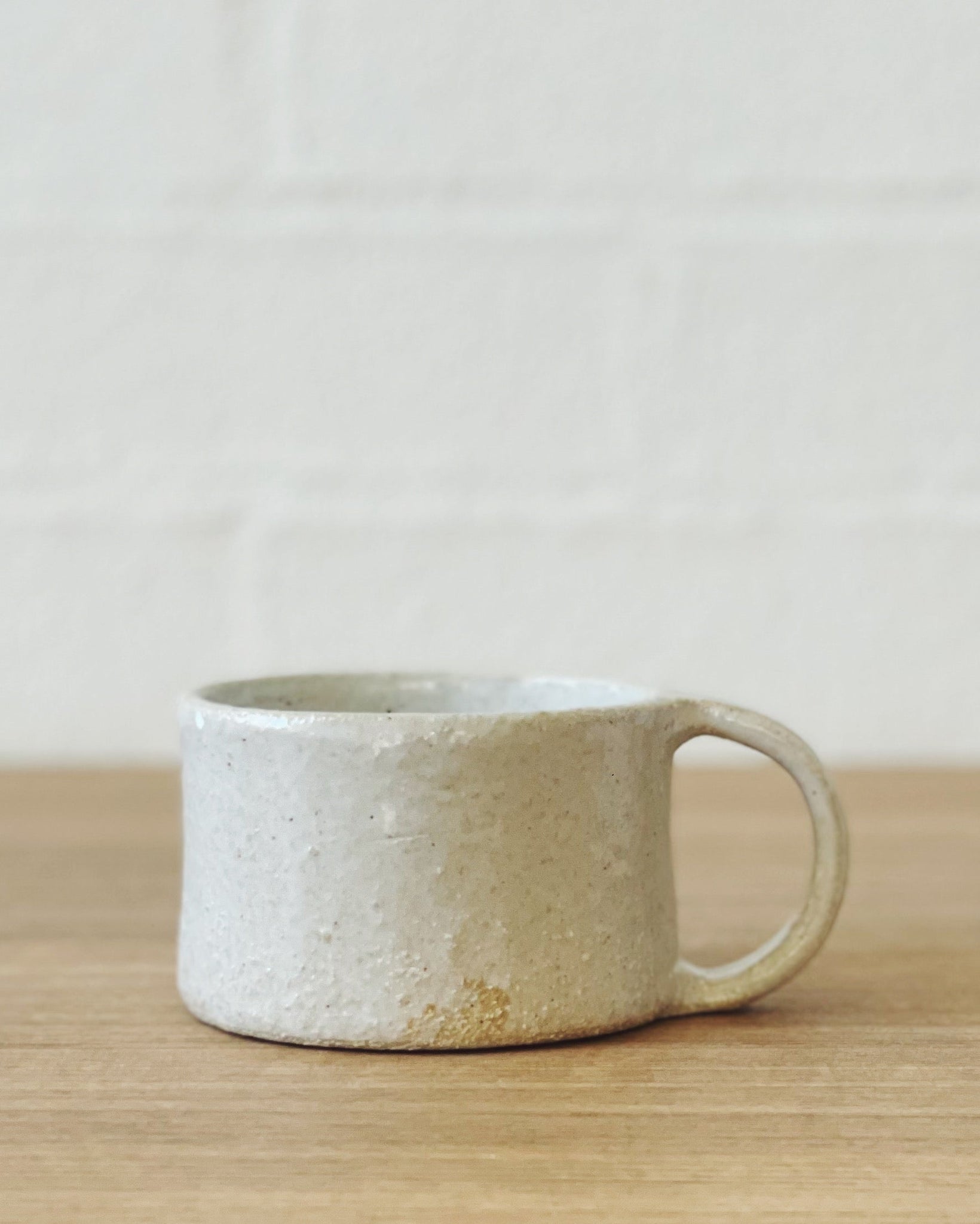 Jenn Johnston Ceramics White mug - short